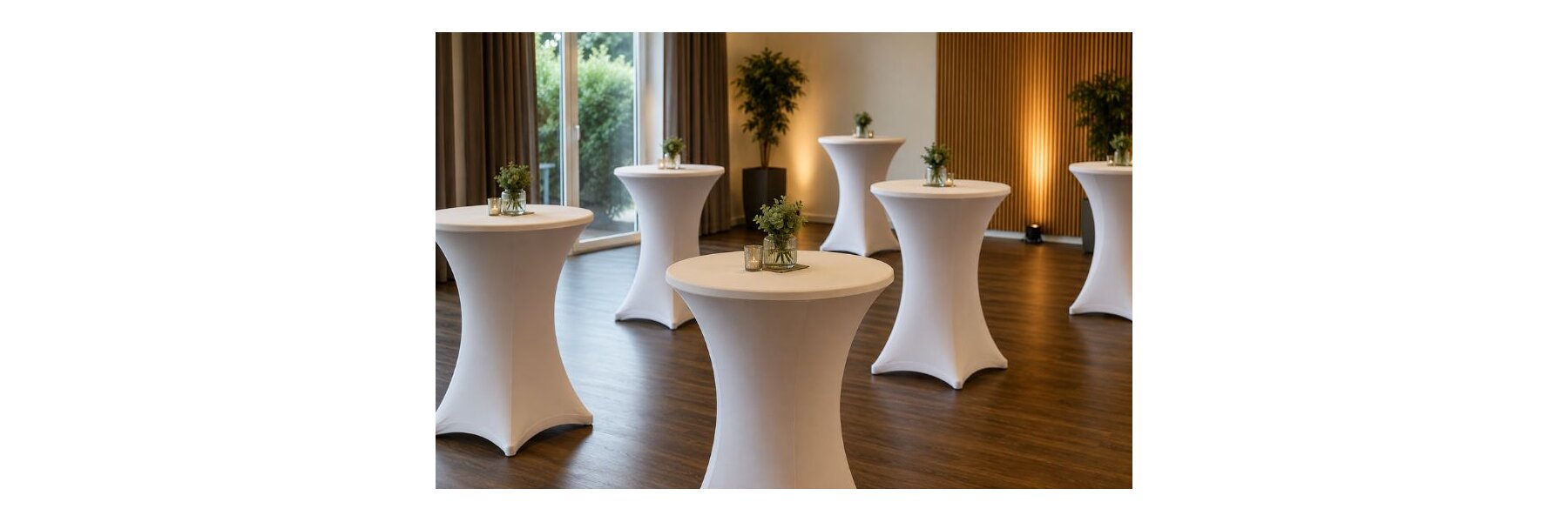 Welche Höhe ist optimal für einen Stehtisch bei Veranstaltungen? - 