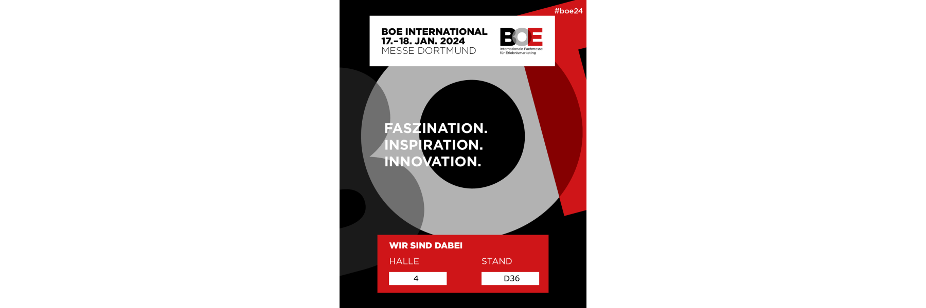 Kommende Messe: BEST OF EVENTS 2024 - FH Furniture auf der BOE 2024 – Jetzt Tickets sichern!