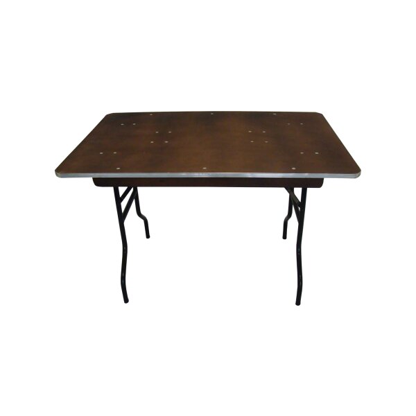 Banketttisch Event 152x152 mit Aluminium Kante