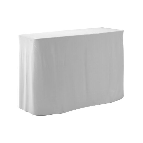 Standing tablecloth Tango 183x76xH = 105cm White