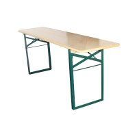 Table for Beer set 220x60cm Natural