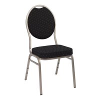 Banquet chair Cholet BC 1100 champagne / black with dots