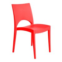 Stacking Chair Milan Red