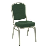 Stacking Chair Banquet BC 2800 Aluminium without armrests Champagne Green