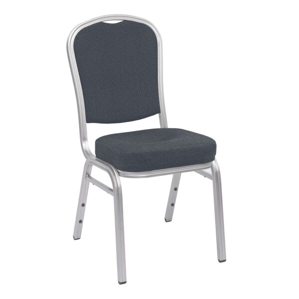 Stacking Chair Banquet BC 2800 Aluminium without armrests Silver Grey