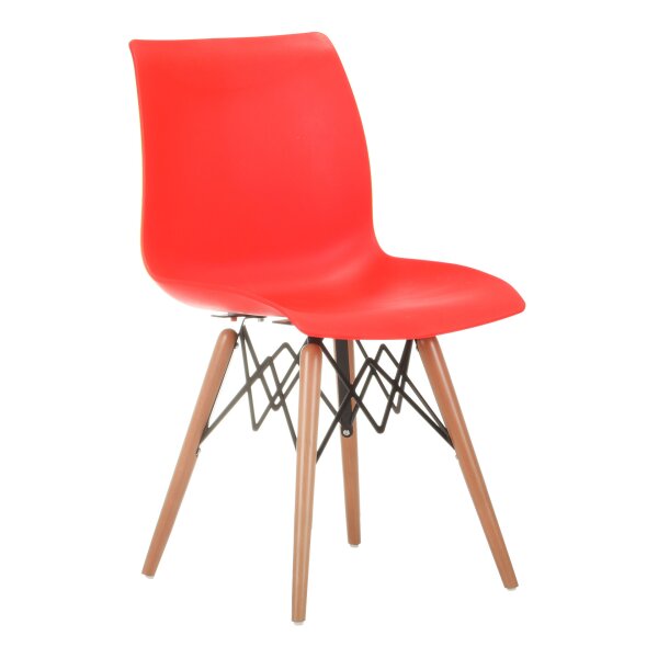 Stacking Chair Flash Red