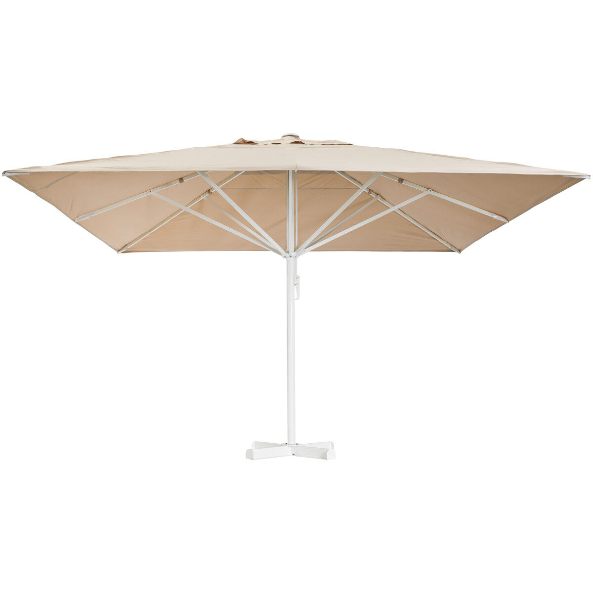 Sonnenschirm Sun ohne Volant 350 x 350 cm Beige