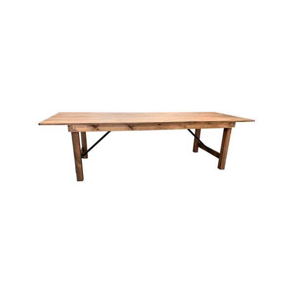 Folding table Risto 220x80x76cm Spruce lacquered