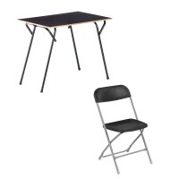 SET seminar table and folding chair Event