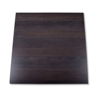 Tabletop Compact 70x70cm/dark teak