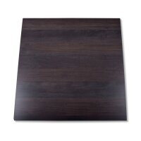 Tabletop Compact 70x70cm/dark teak