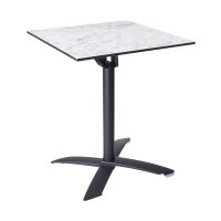 Bistrotisch Elba Kipp (Schwarz) 60 x 60 Compact...