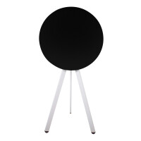 Partytable Riko White/Compact Black/D70cm