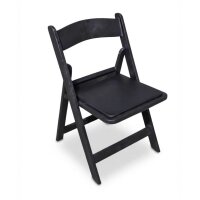 Folding Chair Iris Black with texture