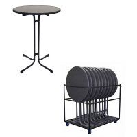 Partytable Mainz Set (10 units) with Large Universal...
