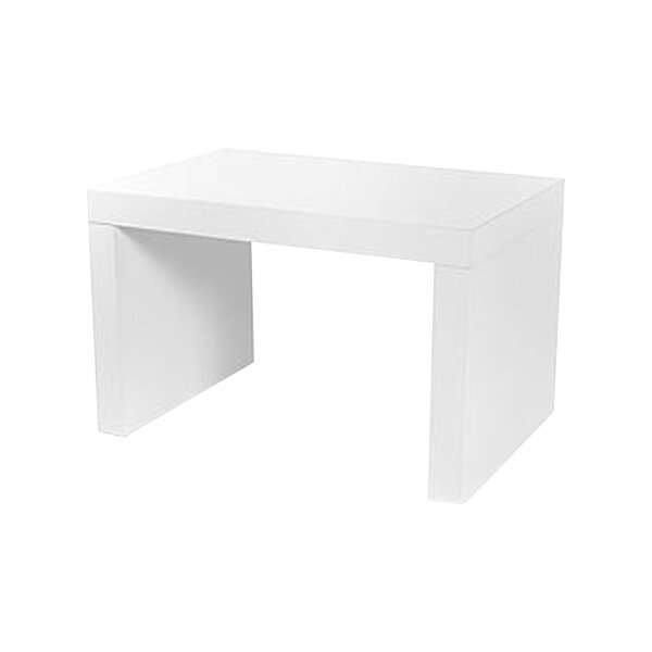 Bridge table Nantes 180x70xH = 75cm MDF lacquered / white
