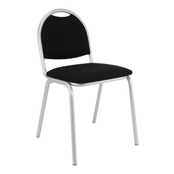 Stacking Chair Arios Chrome / Black