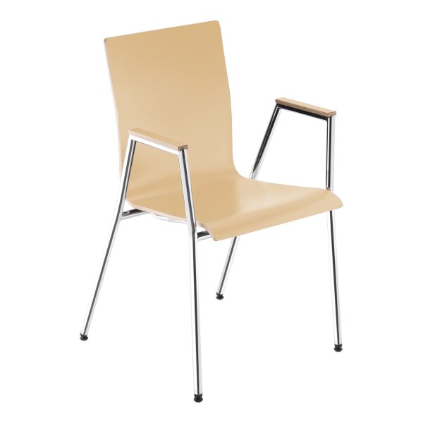 Stacking Chair Helsinki with Armrests