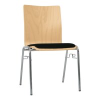 Stacking Chair Kiel V Click with Seat Cushsion