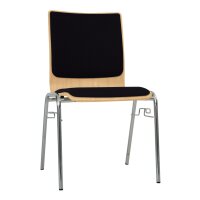 Stacking Chair Kiel V Click Full Upholstery
