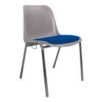 Stacking Chair Kopenhagen Click with Seat Cushion