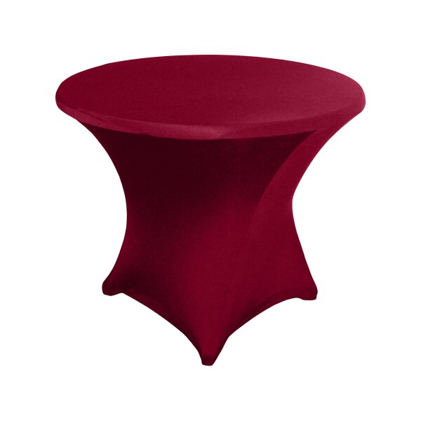Bistro tablecloth Miami D70cm Bordeaux
