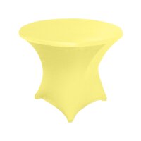 Bistro tablecloth Miami D70cm Yellow