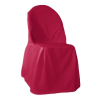 Chair Cover De Luxe with loop bordeaux