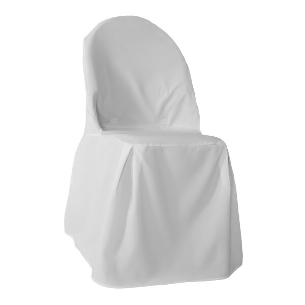 Chair Cover De Luxe with loop white