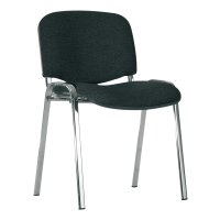 Stacking chair Palermo chrome / black