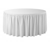 Combi Tablecloth President Plisse D152cm white