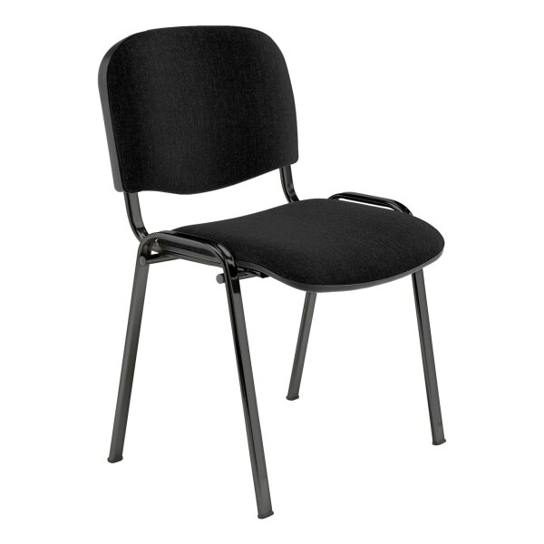 Stacking chair Palermo Black / Black