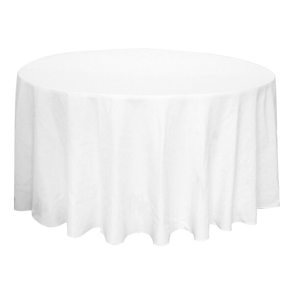 Tablecloth Damask D260cm white 215g-qm