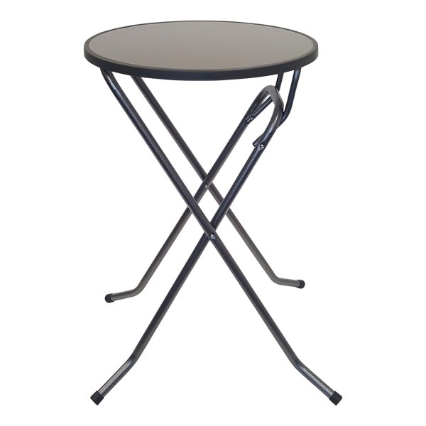 Stehtisch Brüssel D 70 Hammerschlag/Anthrazit