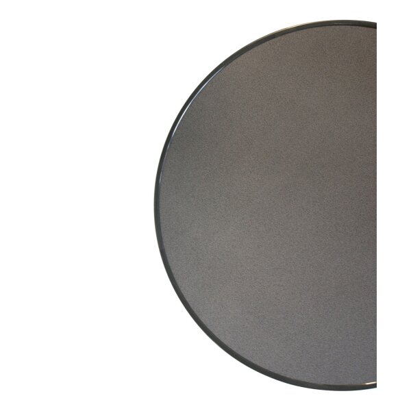 Table top plastic edge D80cm anthracite