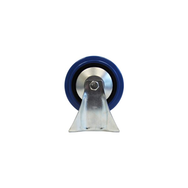 Bockrolle D 125mm Schwerlast Blau