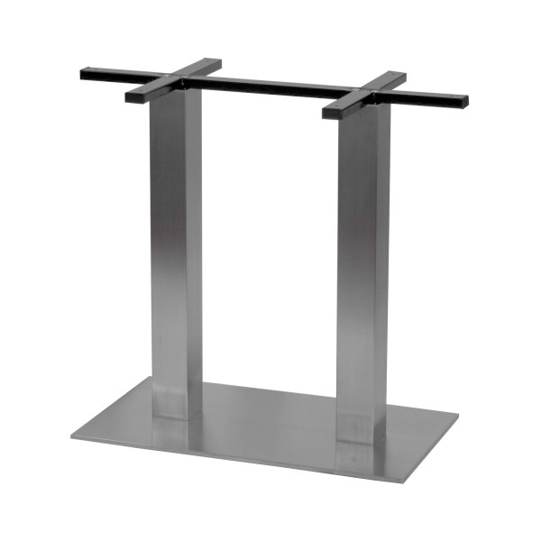 Frame Manhattan Duo 2 Bistro/Square brushed stainless steel
