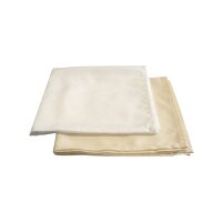 Tischdecke Damast 210g/m² 80x80 Weiß