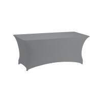 Tischüberzug Body Florida 183x76 Stretch Grau