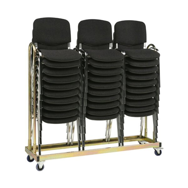 Trolley for stacking chair Palermo 30 pieces Electric Galvanized