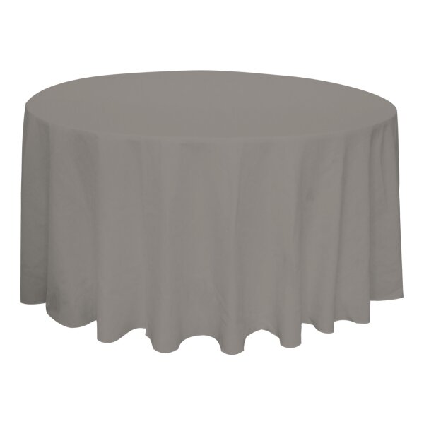 Tablecloth Damast 215g-qm D280cm taupe