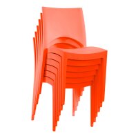 Stacking chair Milan Orange